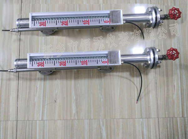 磁敏電子雙色液位計(jì)已發(fā)貨，海南的蔚經(jīng)理您保持手機(jī)暢通，以方便接收